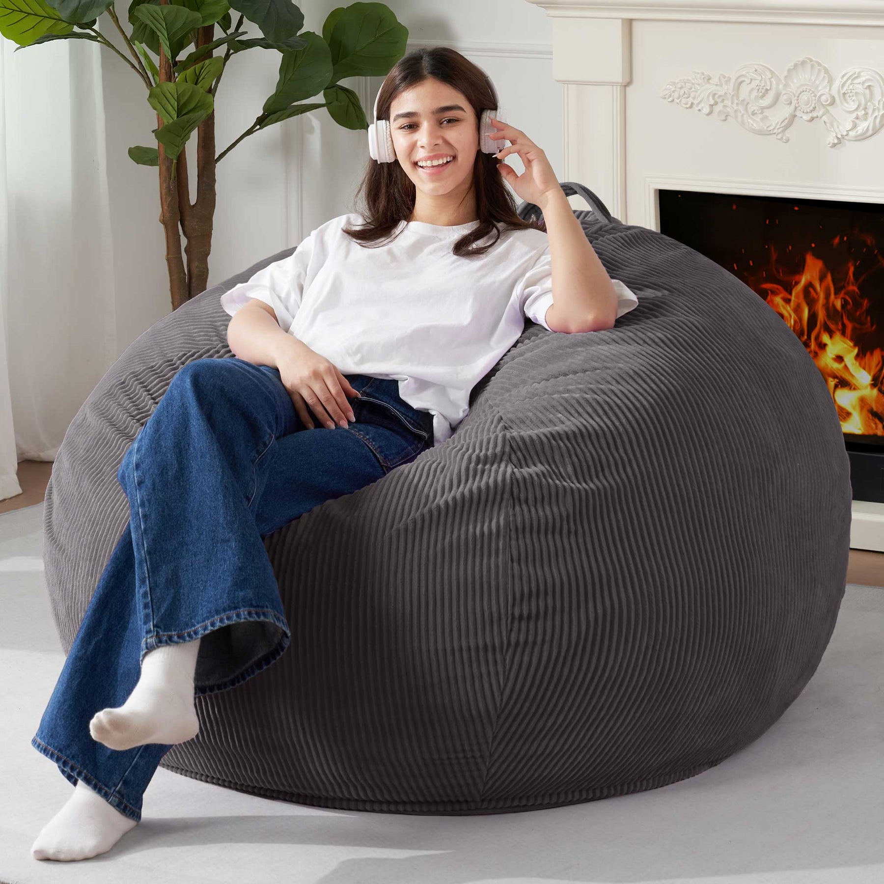 HABUTWAY® Teardrop Bean Bag Chair Adult