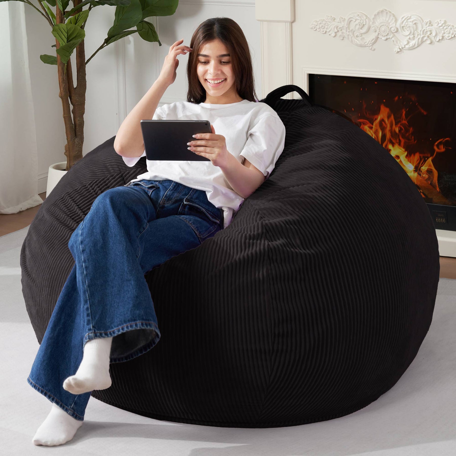 HABUTWAY® Teardrop Bean Bag Chair Adult