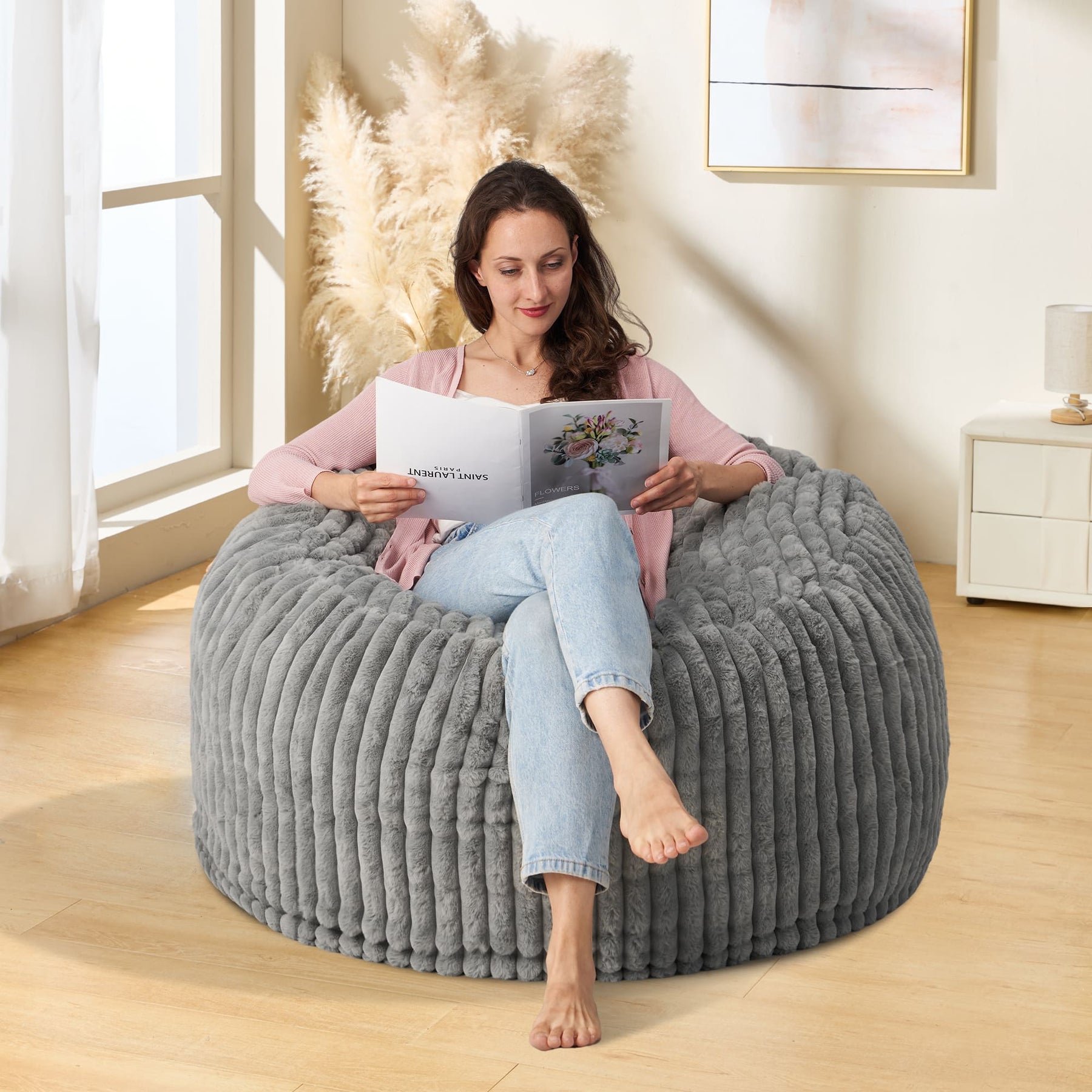 HABUTWAY® Foam Bean Bag Chair