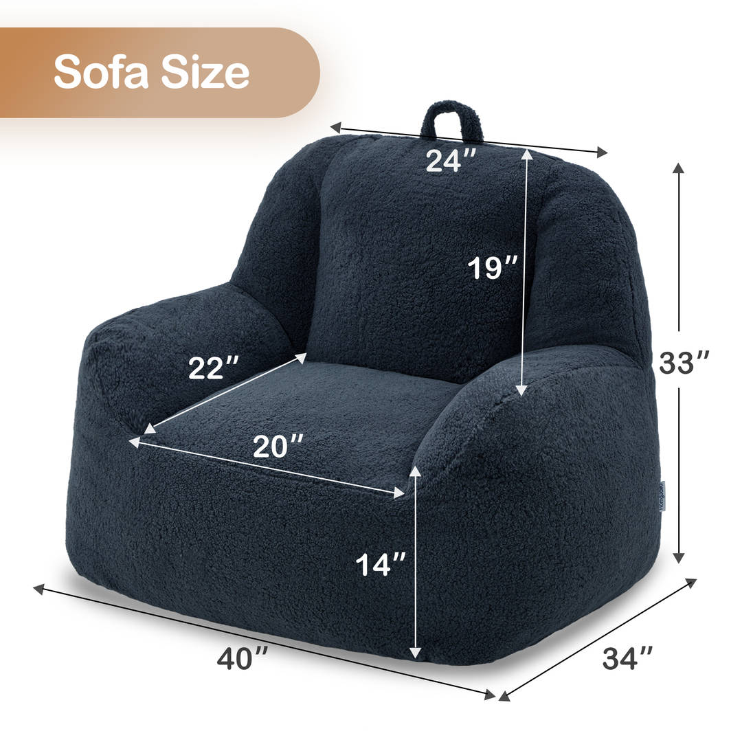 HABUTWAY® Single Bean Bag Sofa