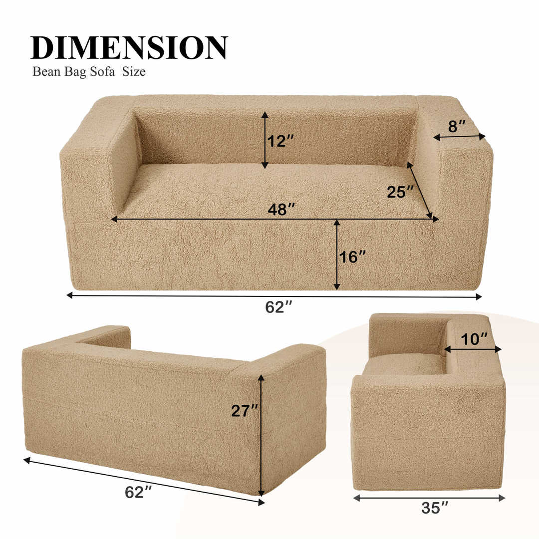 HABUTWAY® Modern Loveseat Couch Sofa