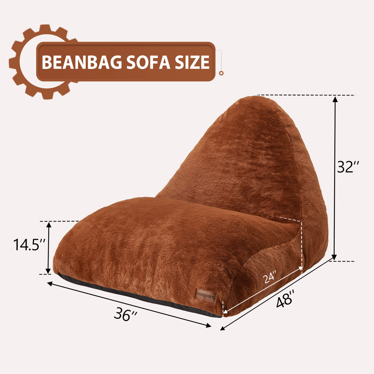 HABUTWAY® Triangle Sofa