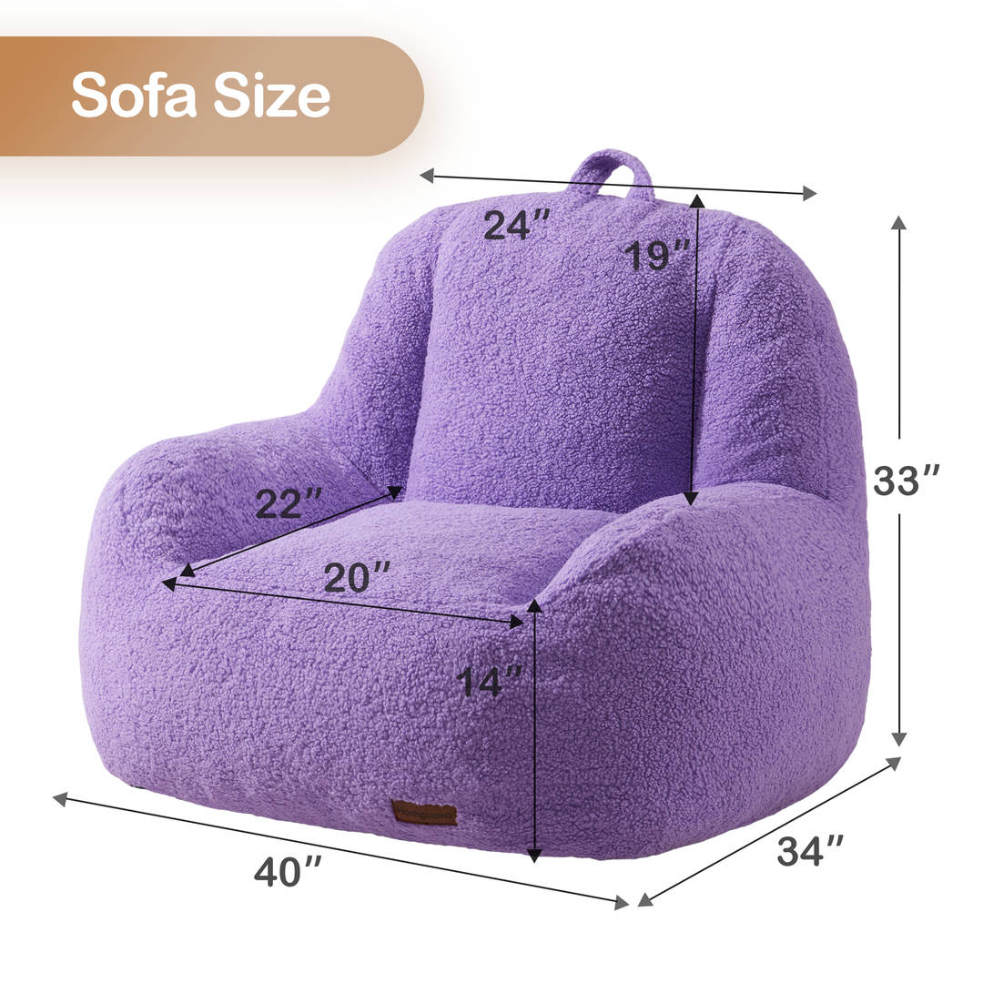 HABUTWAY® Single Bean Bag Sofa