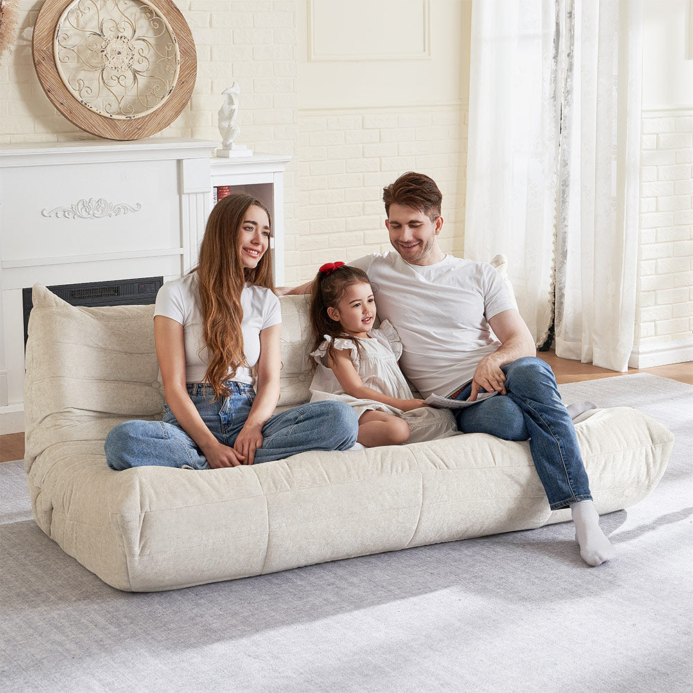 HABUTWAY® Bean Bag Memory Foam Sofa