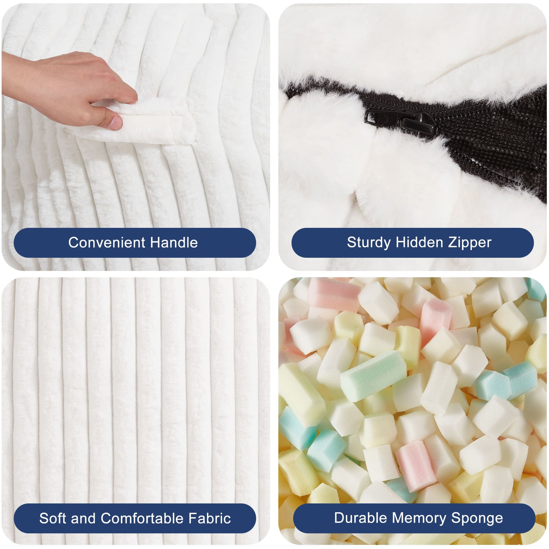 HABUTWAY® Foam Bean Bag Chair