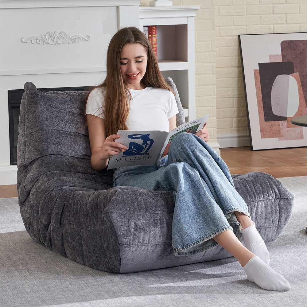 HABUTWAY® Bean Bag Memory Foam Sofa