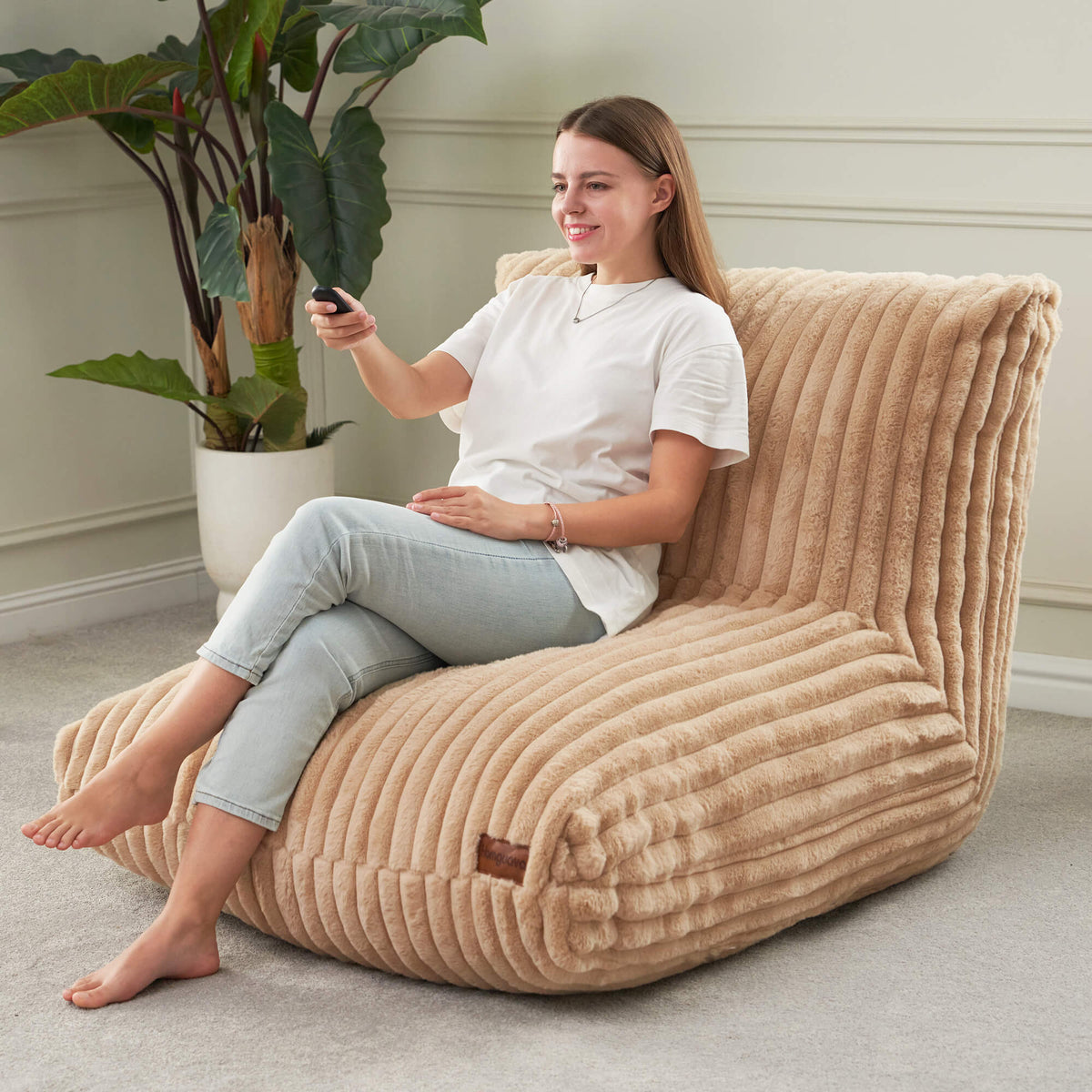 HABUTWAY® Short Corduroy Sofa