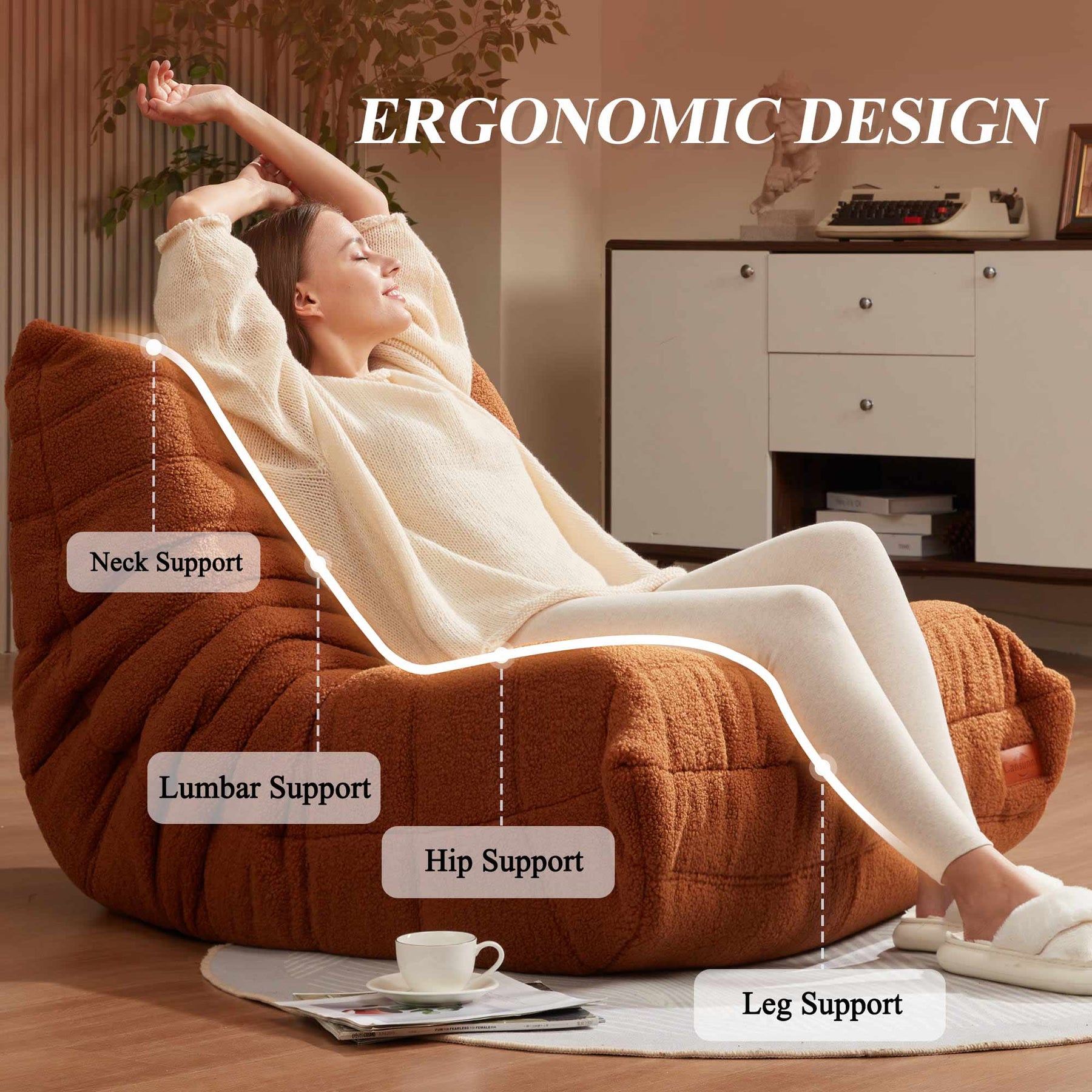HABUTWAY® Memory Foam Chair