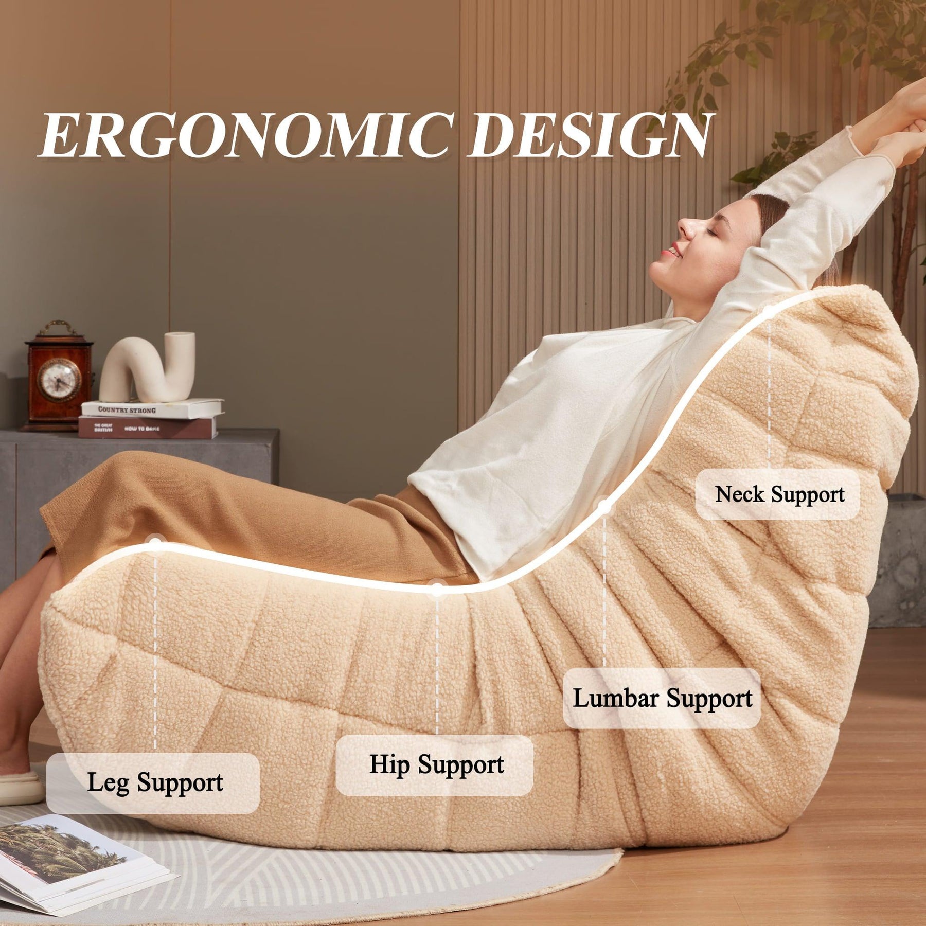 HABUTWAY® Memory Foam Chair