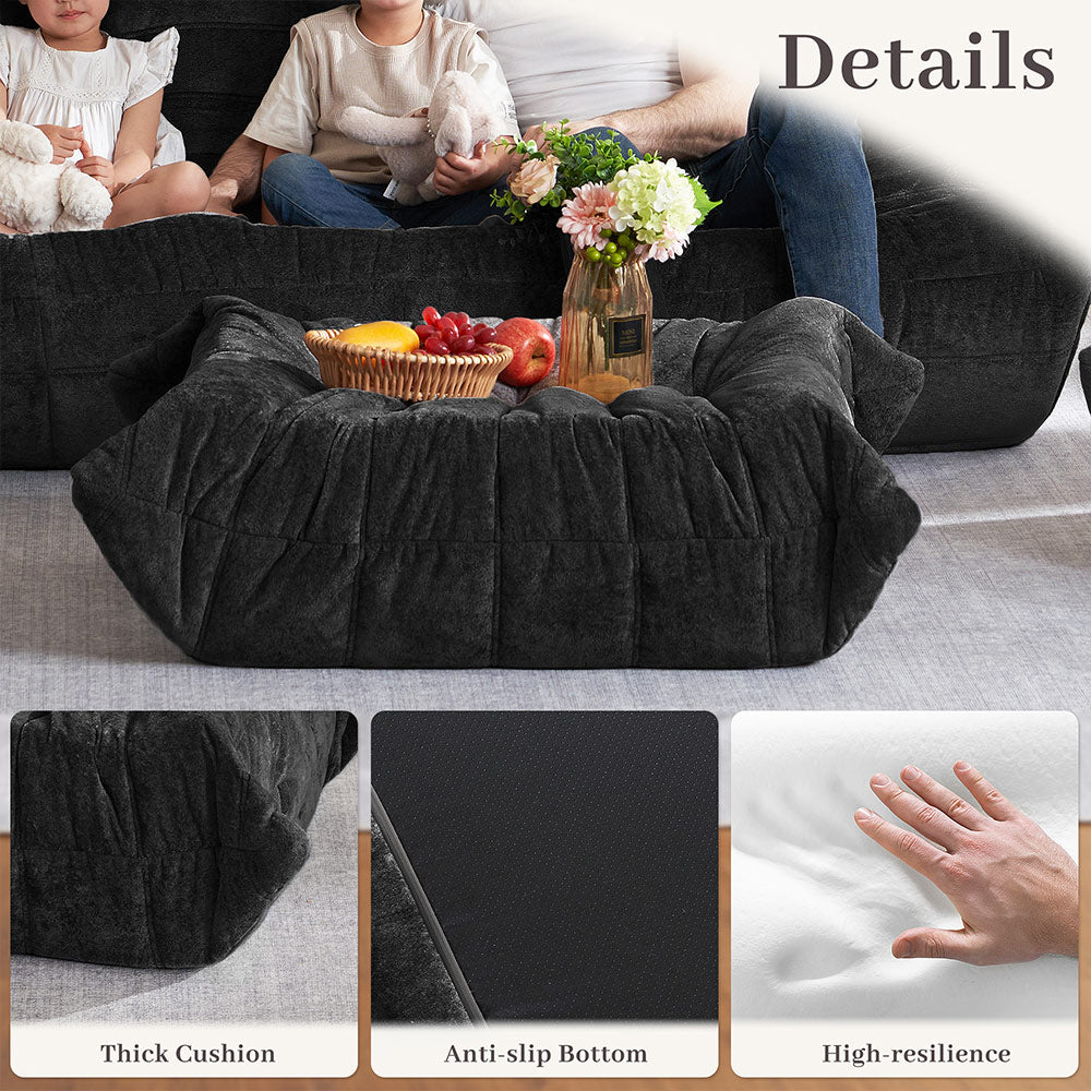 HABUTWAY® Bean Bag Memory Foam Sofa