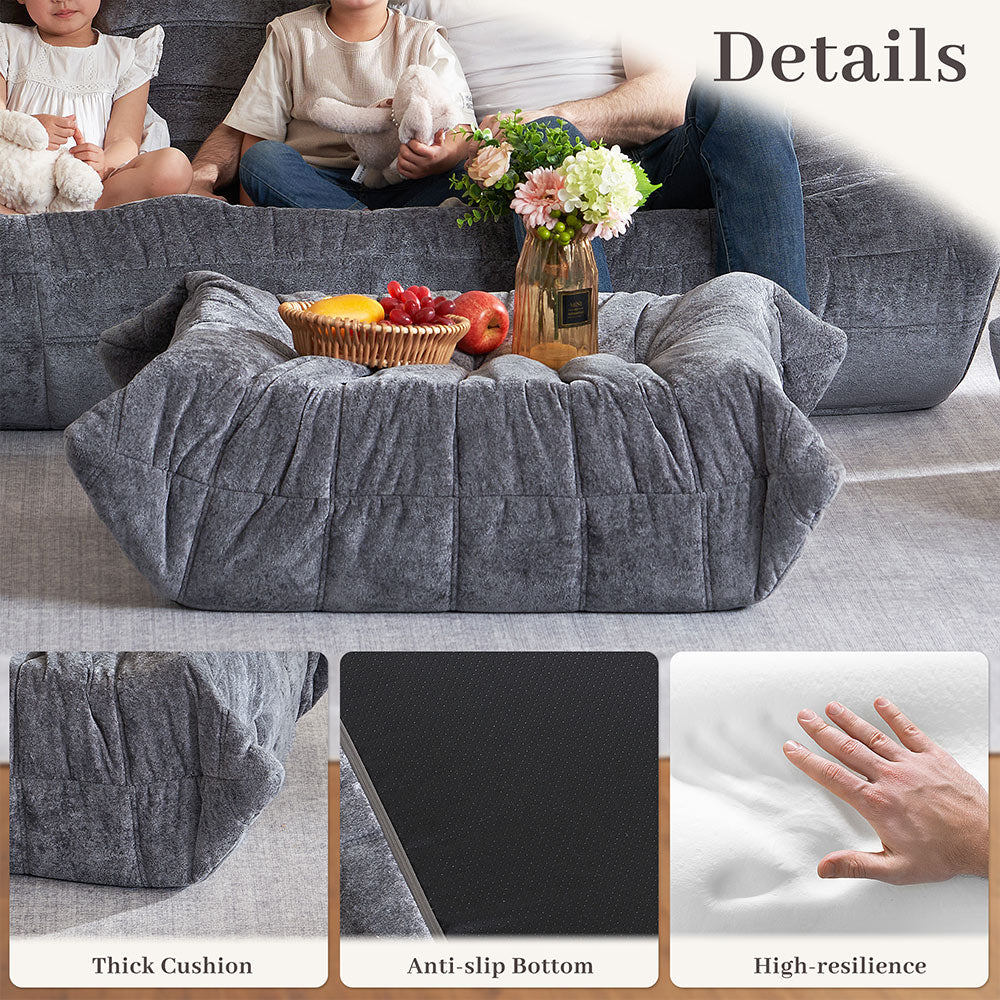 HABUTWAY® Bean Bag Memory Foam Sofa