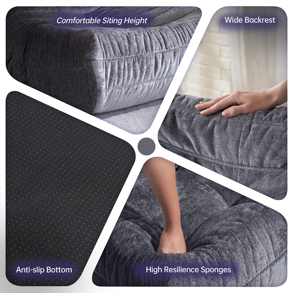 HABUTWAY® Bean Bag Memory Foam Sofa