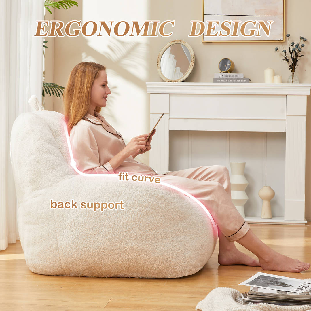 HABUTWAY® Single Bean Bag Sofa