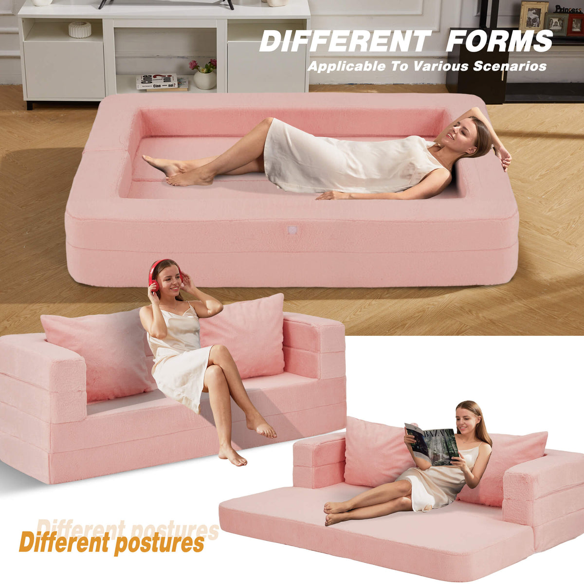 HABUTWAY® Folding Bean Bag Chair