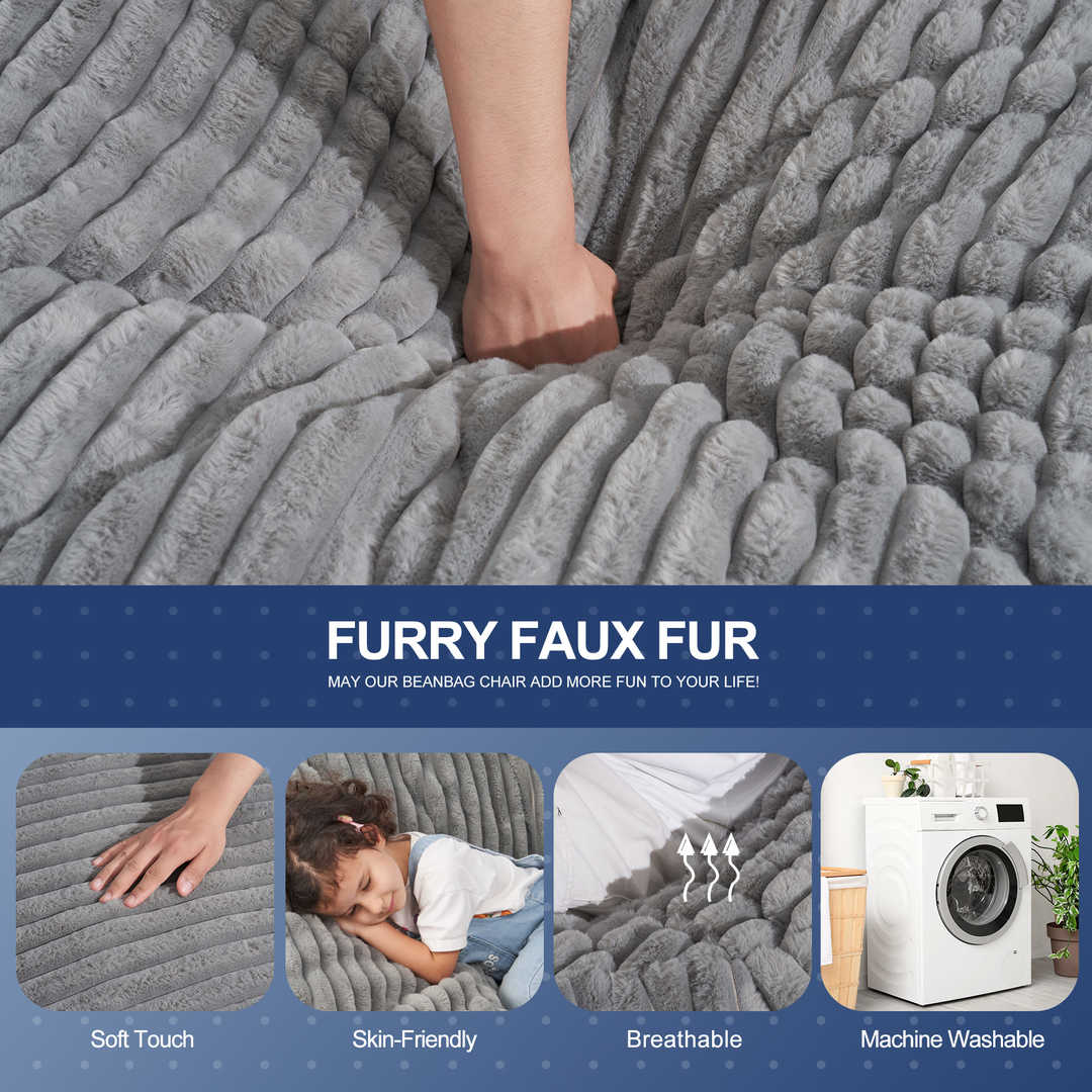 HABUTWAY® Foam Bean Bag Chair