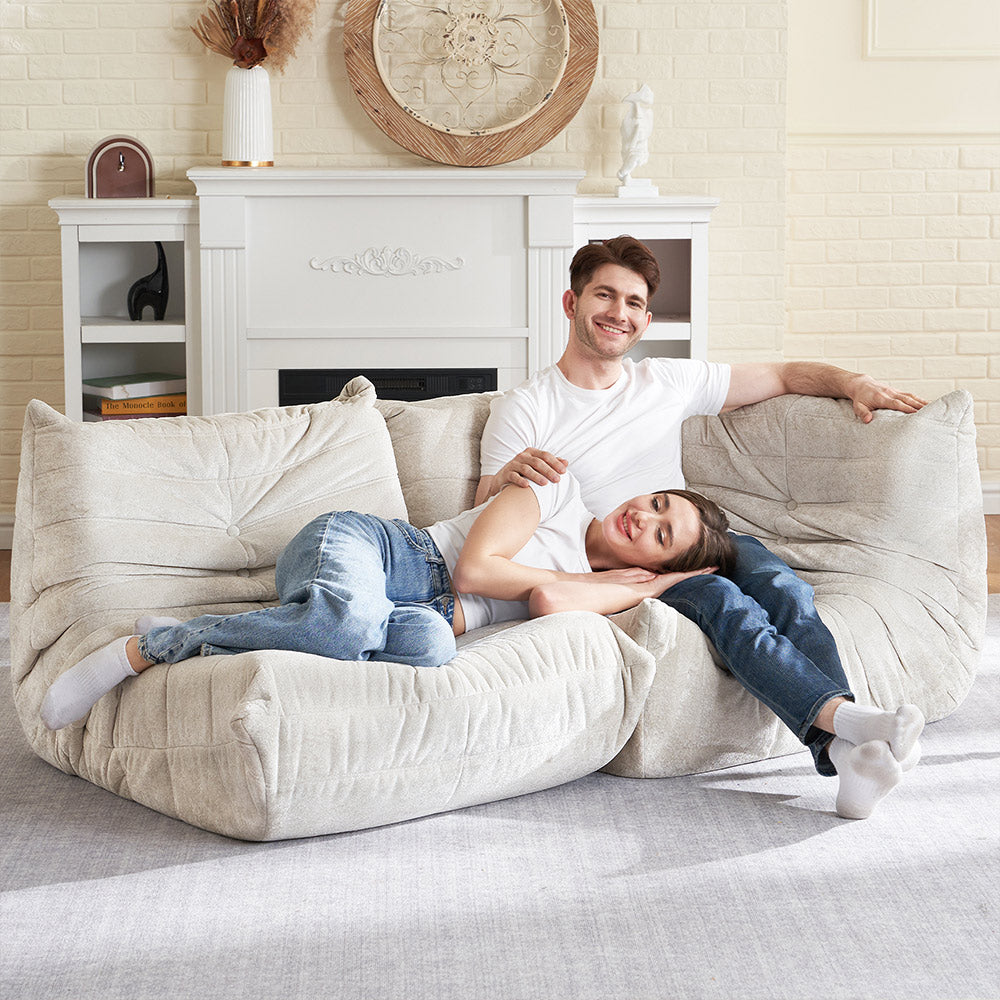 HABUTWAY® Bean Bag Memory Foam Sofa