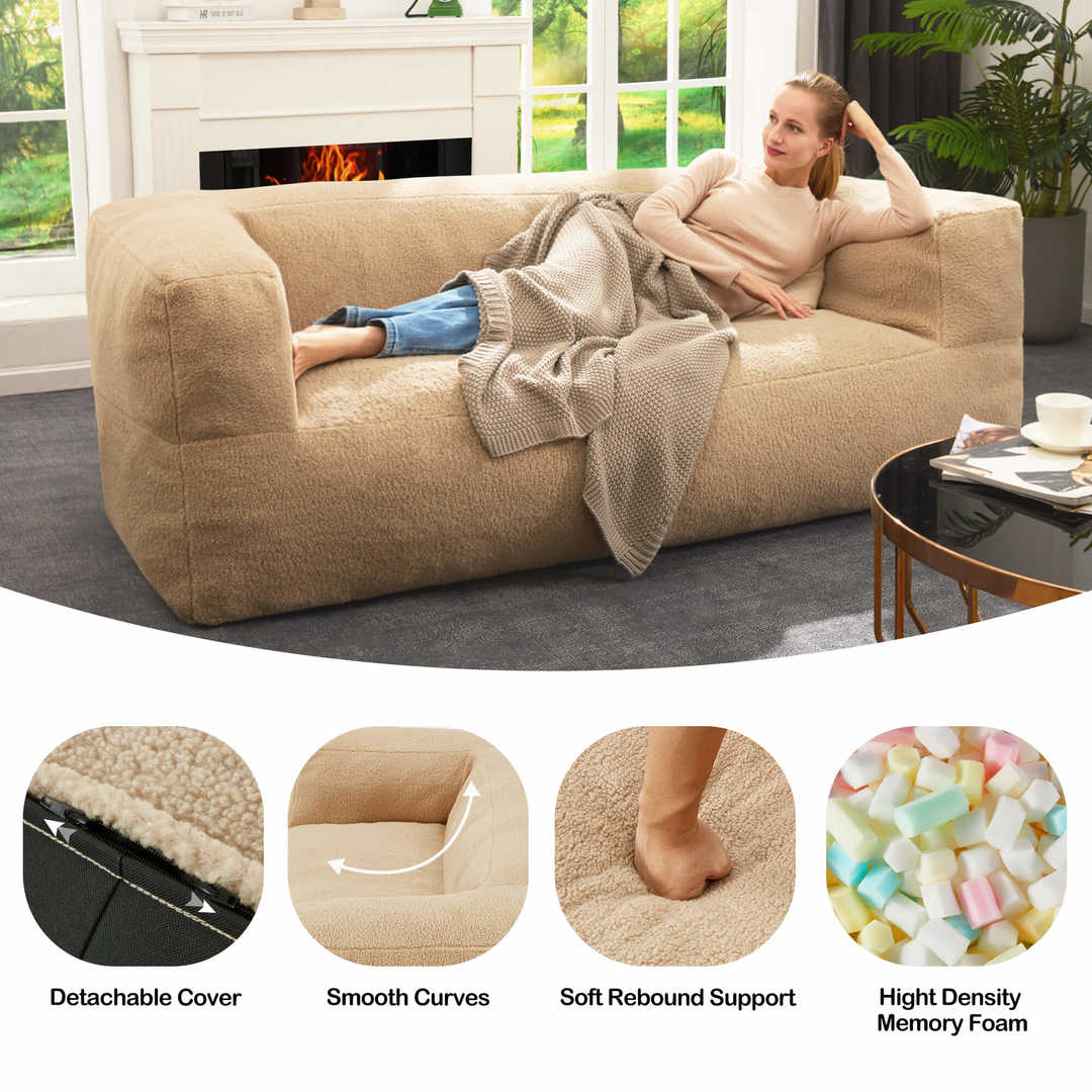 HABUTWAY® Modern Loveseat Couch Sofa