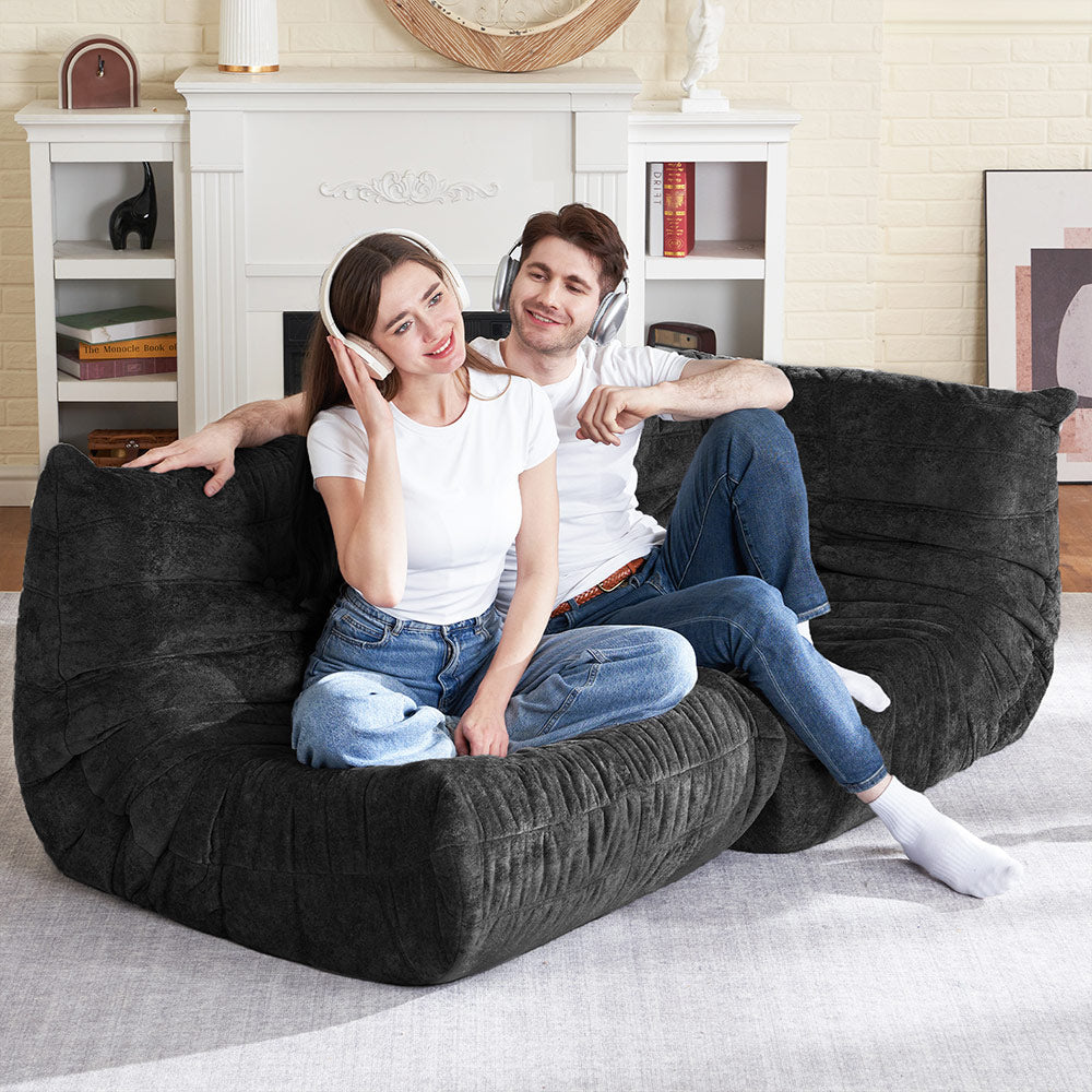 HABUTWAY® Bean Bag Memory Foam Sofa