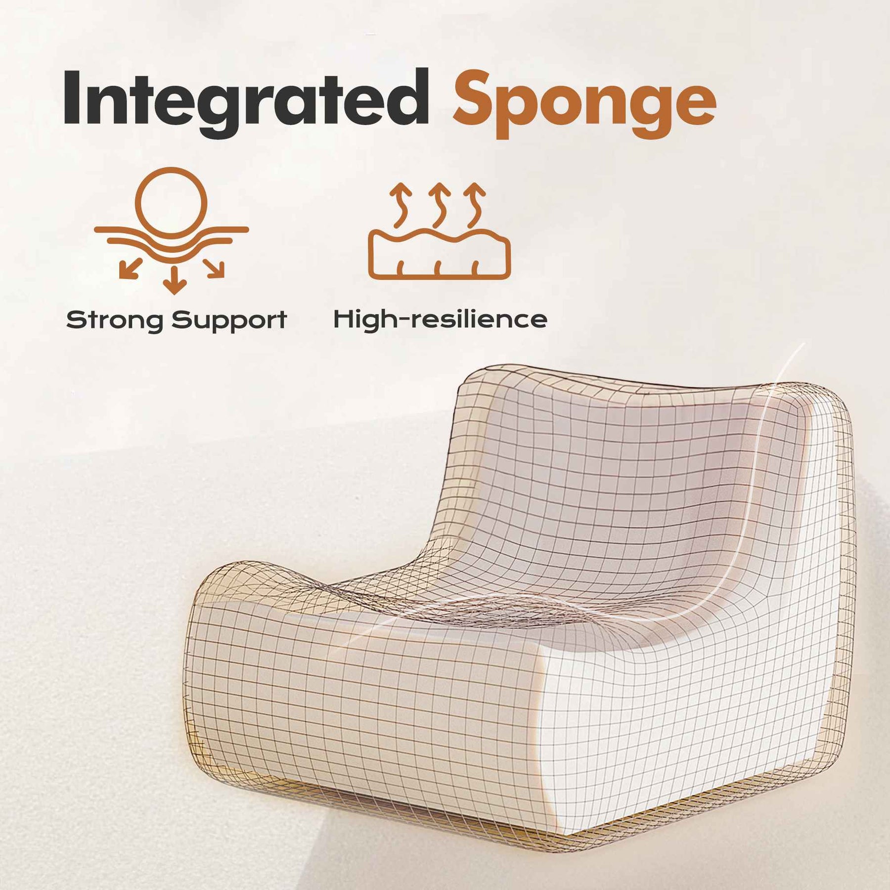 HABUTWAY® Memory Foam Chair