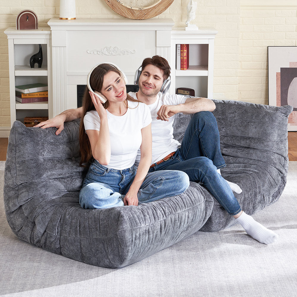 HABUTWAY® Bean Bag Memory Foam Sofa