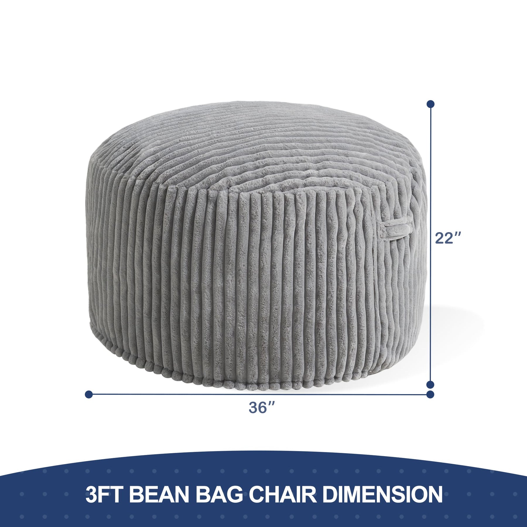 HABUTWAY® Foam Bean Bag Chair