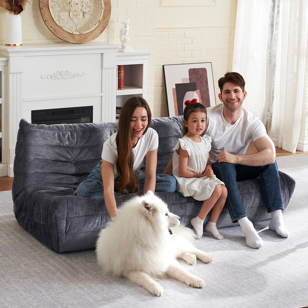 HABUTWAY® Bean Bag Memory Foam Sofa