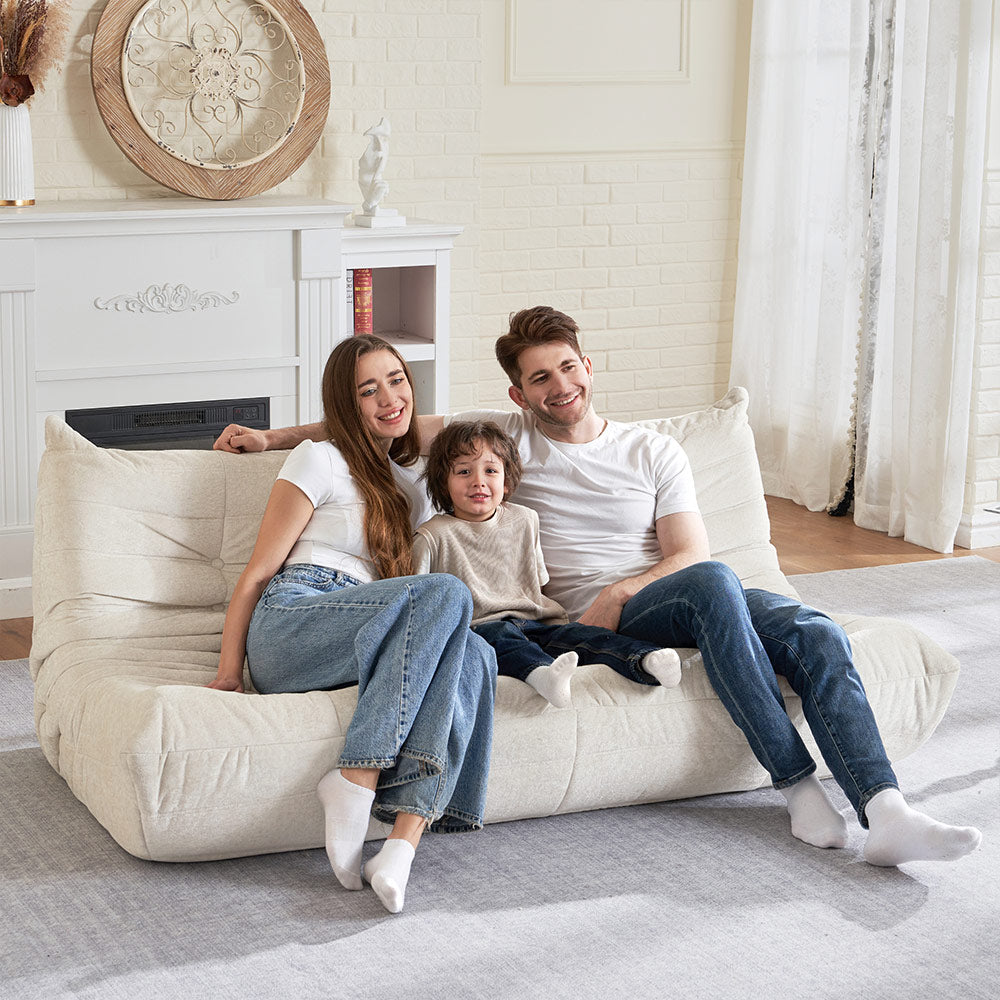 HABUTWAY® Bean Bag Memory Foam Sofa
