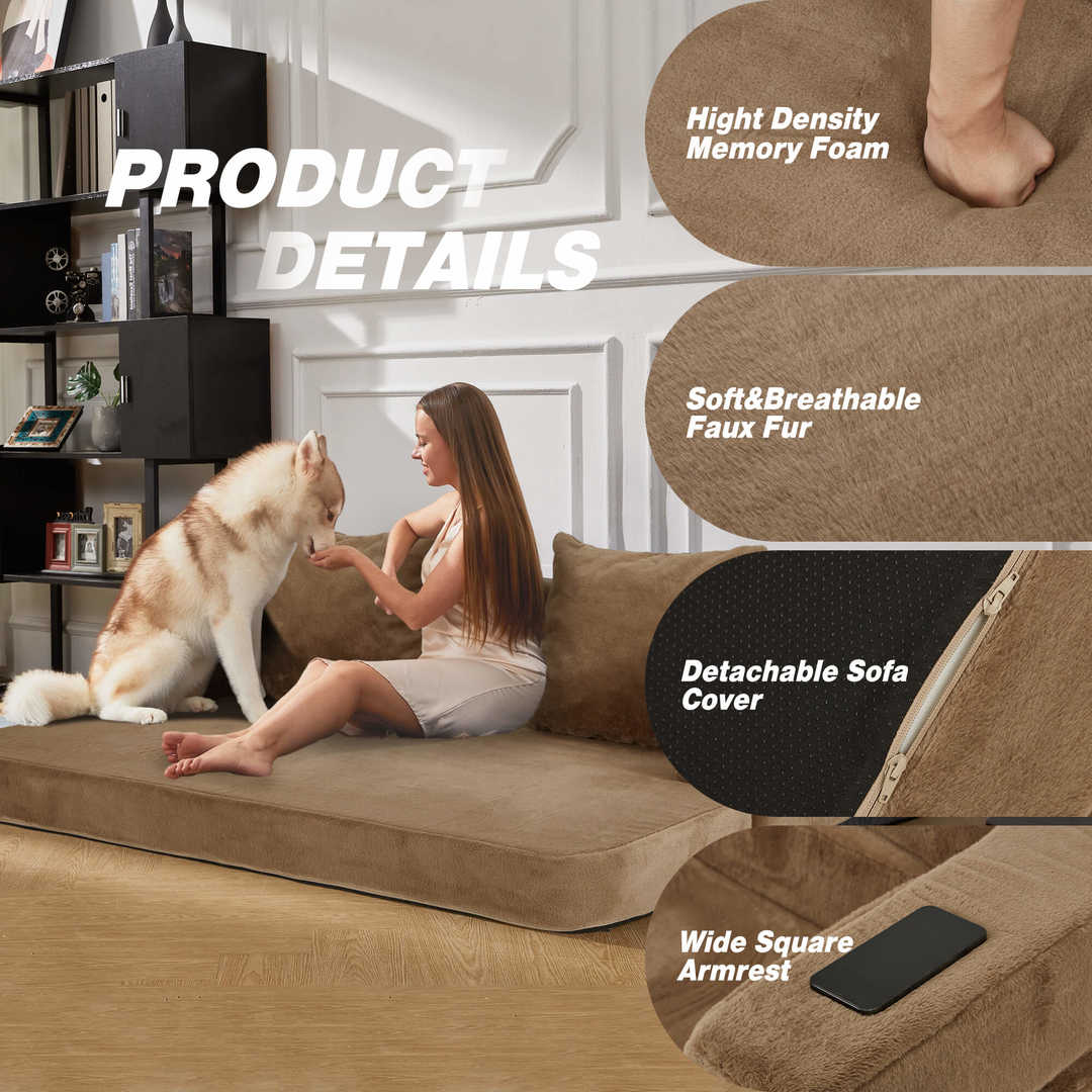 HABUTWAY® Folding Bean Bag Chair