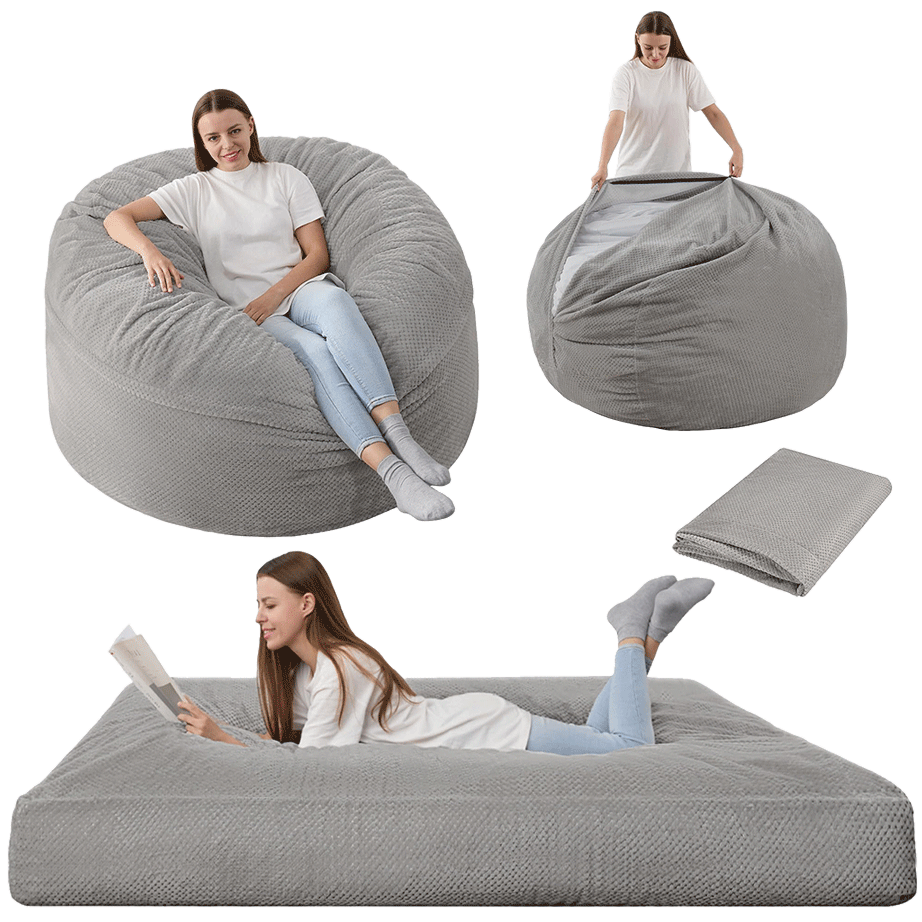 HABUTWAY® Convertible Bean Bag Chair