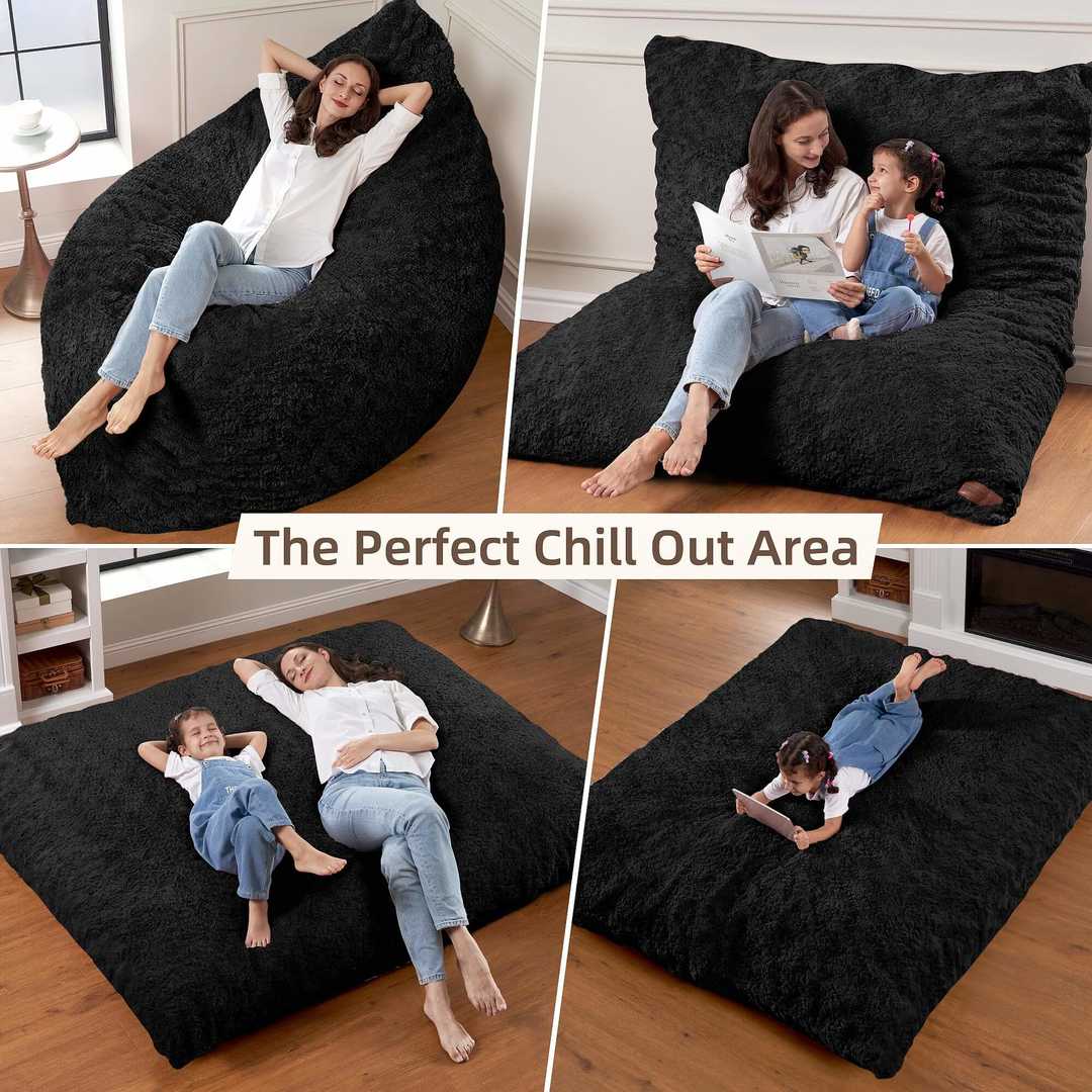 HABUTWAY® 3 in 1 Bean Bag Chair