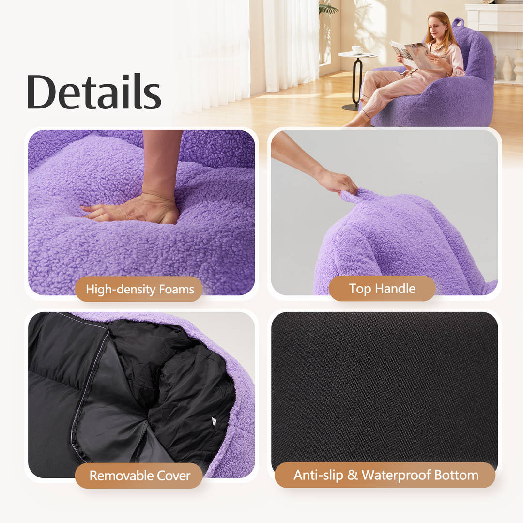 HABUTWAY® Single Bean Bag Sofa
