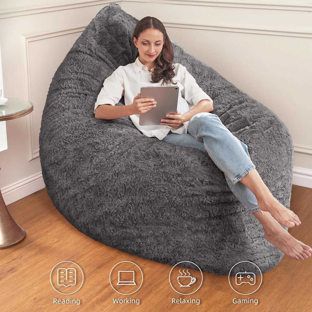 HABUTWAY® 3 in 1 Bean Bag Chair