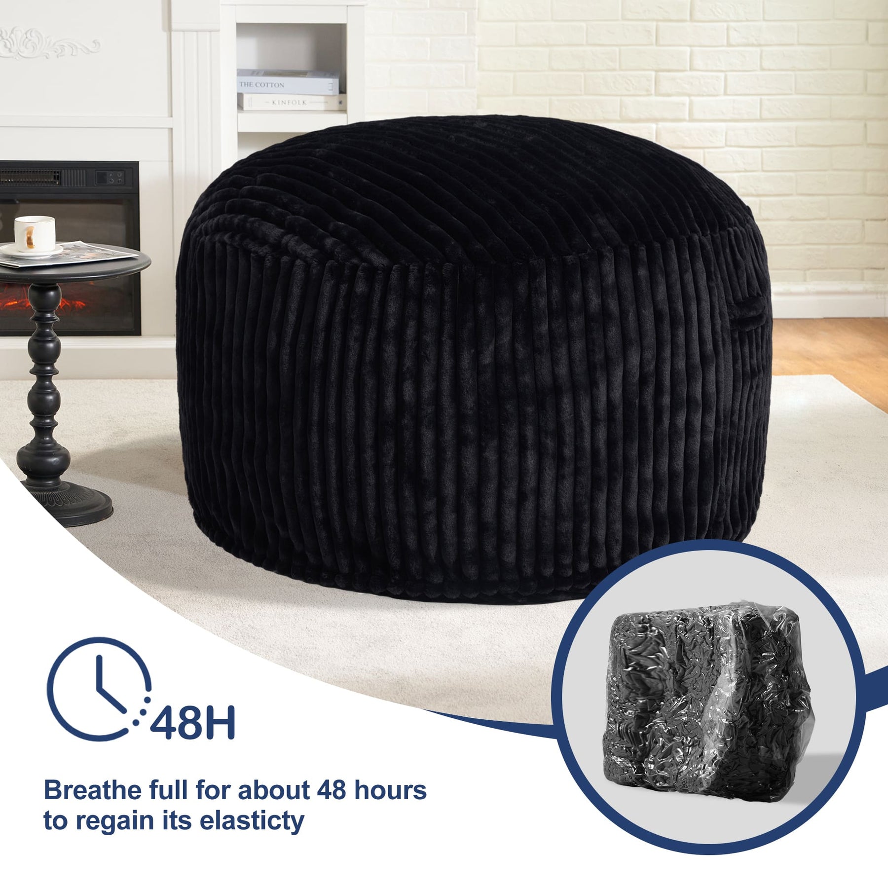 HABUTWAY® Foam Bean Bag Chair