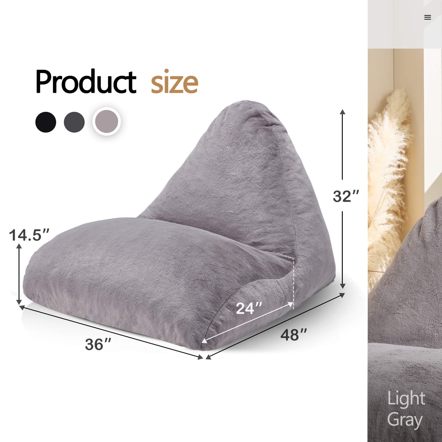 HABUTWAY® Triangle Sofa