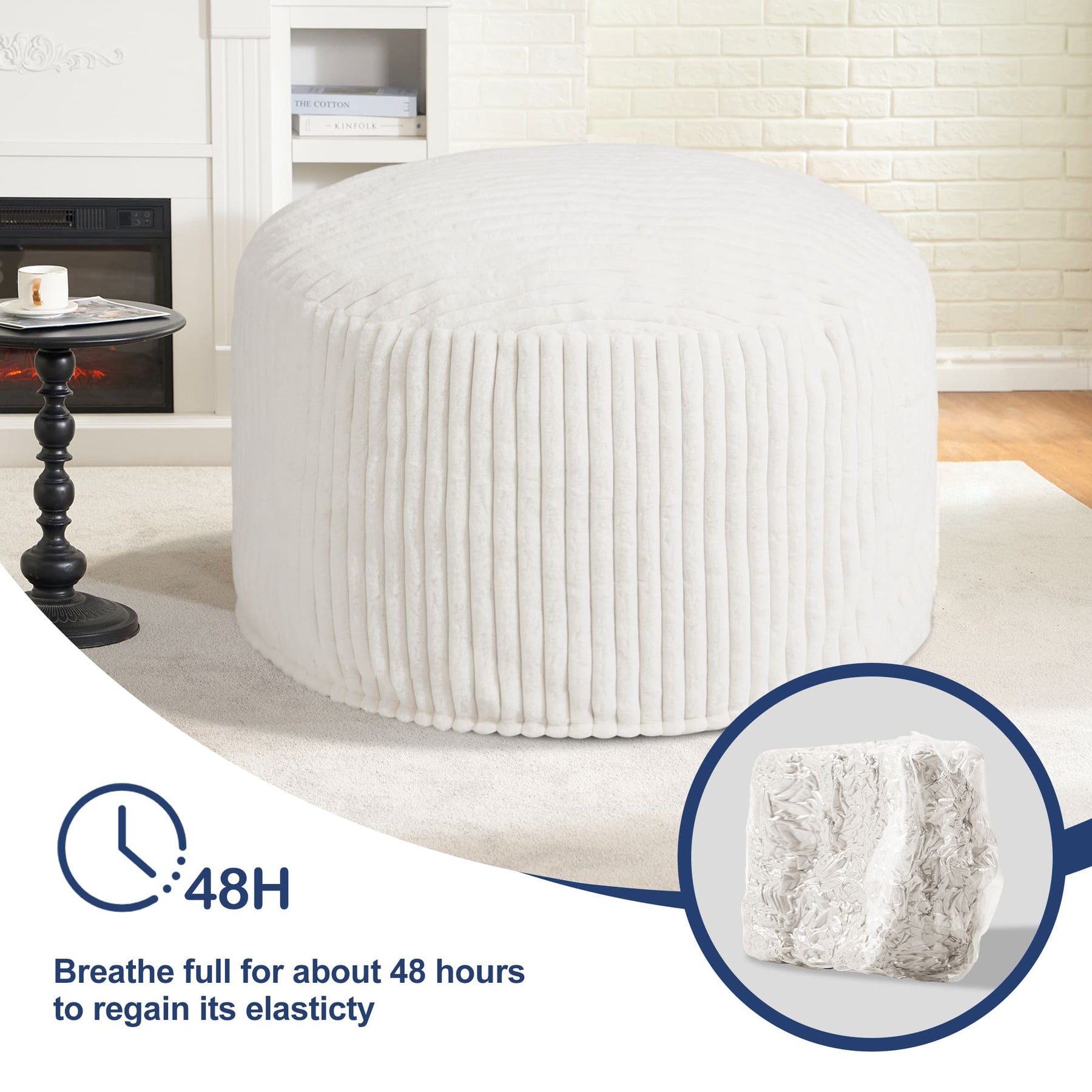 HABUTWAY® Foam Bean Bag Chair