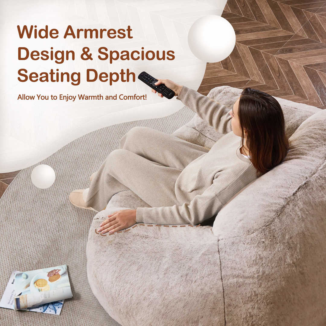 HABUTWAY® Giant Lazy Bean Bag Chair