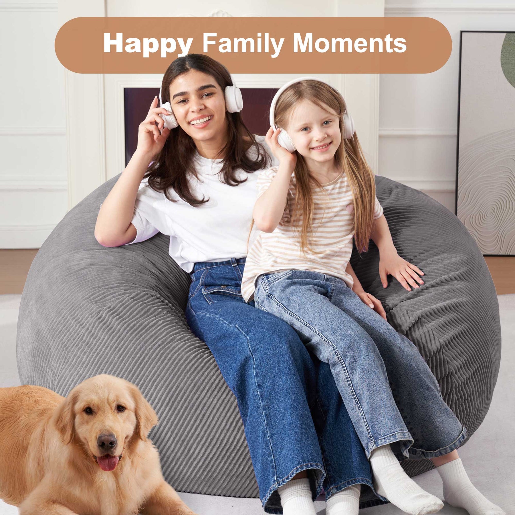 HABUTWAY® Teardrop Bean Bag Chair Adult