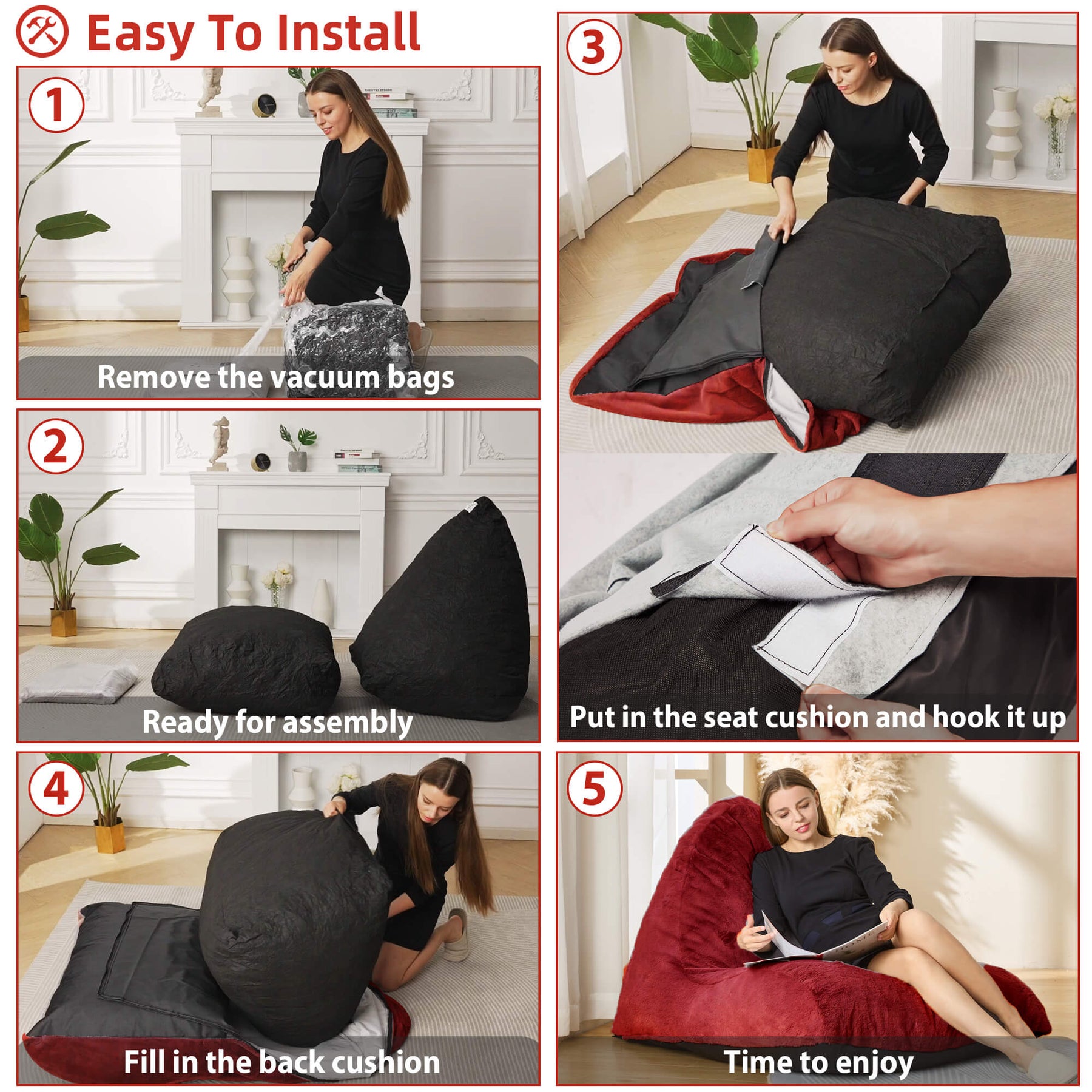 HABUTWAY® Triangle Sofa