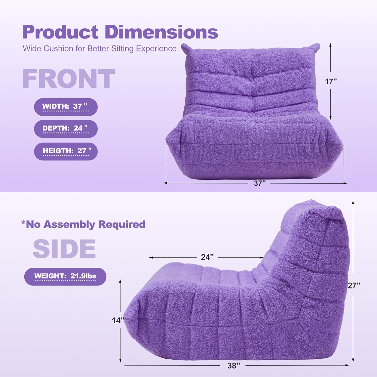 HABUTWAY® Memory Foam Chair