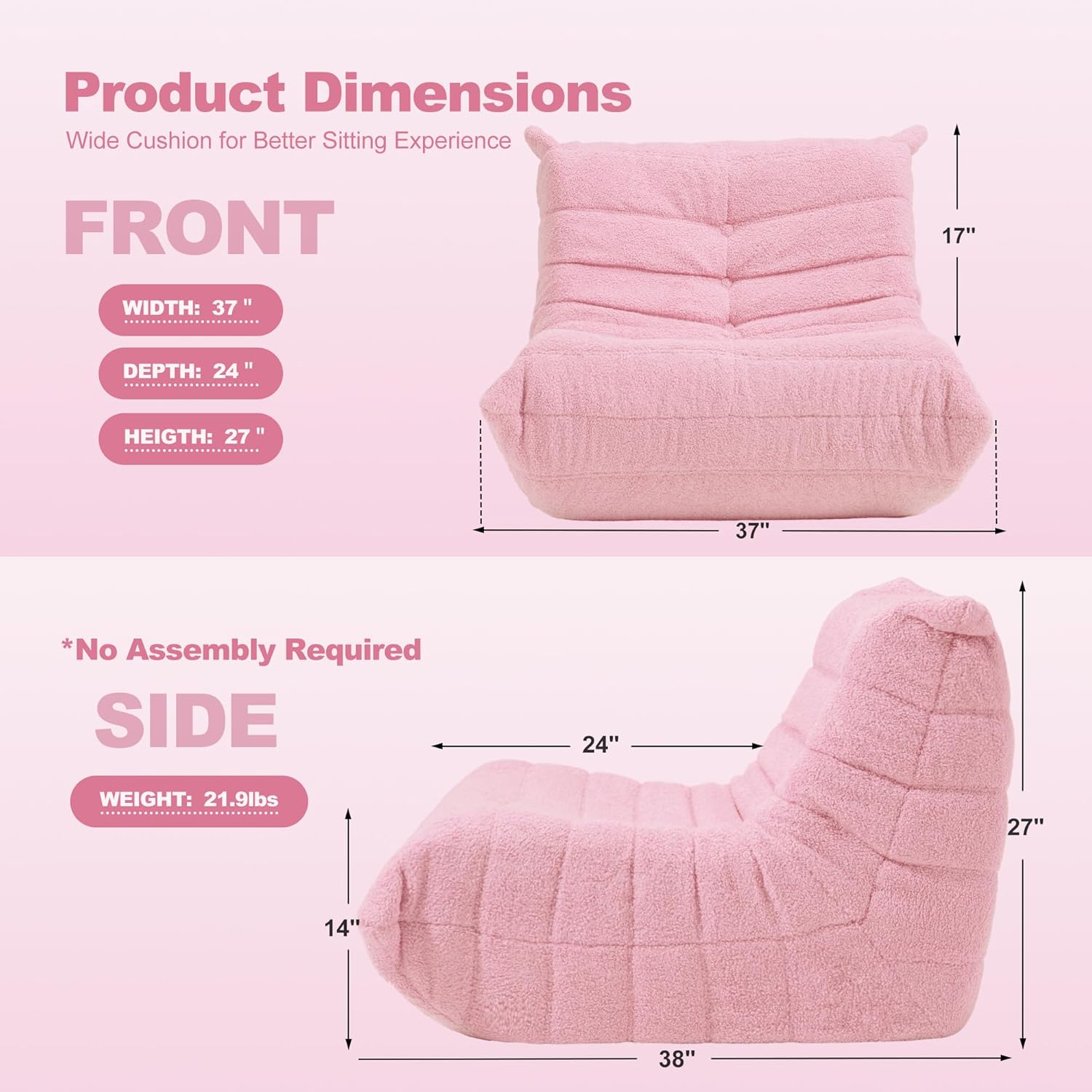 HABUTWAY® Memory Foam Chair