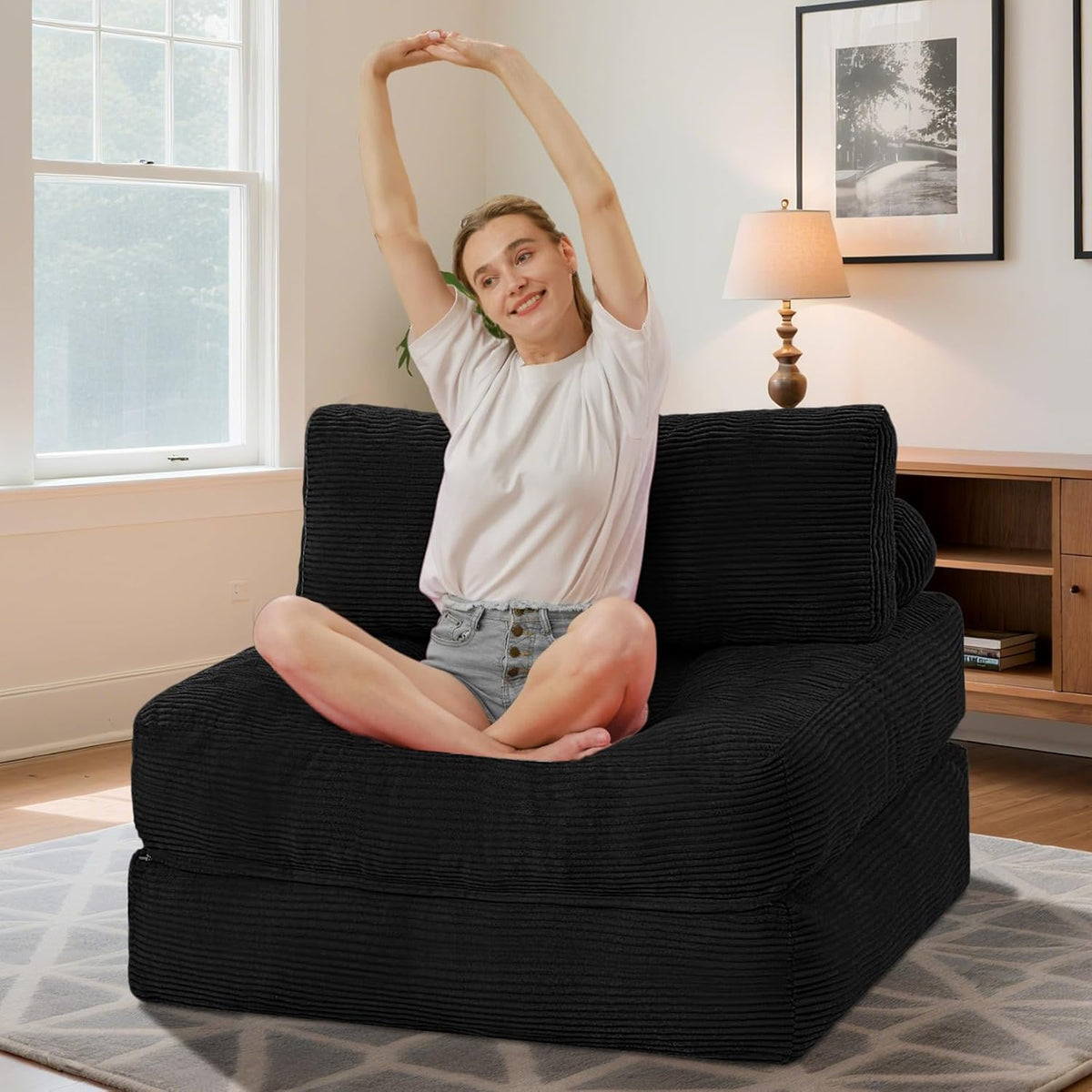 HABUTWAY® Convertible Sofa Bed with Pillow