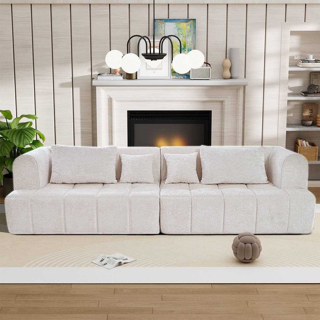 HABUTWAY® 103" Modular Sectional Sofa Couch