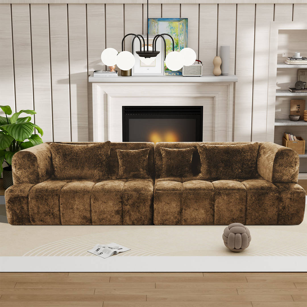 HABUTWAY® 103" Modular Sectional Sofa Couch