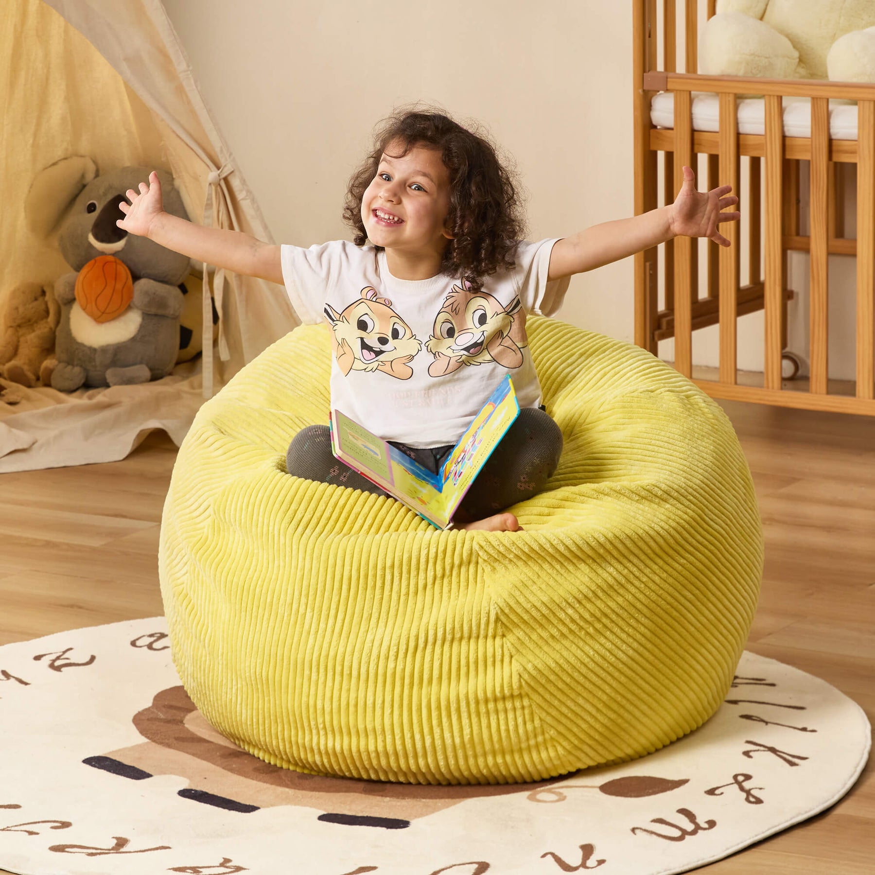 HABUTWAY® Teardrop Bean Bag Chair Children