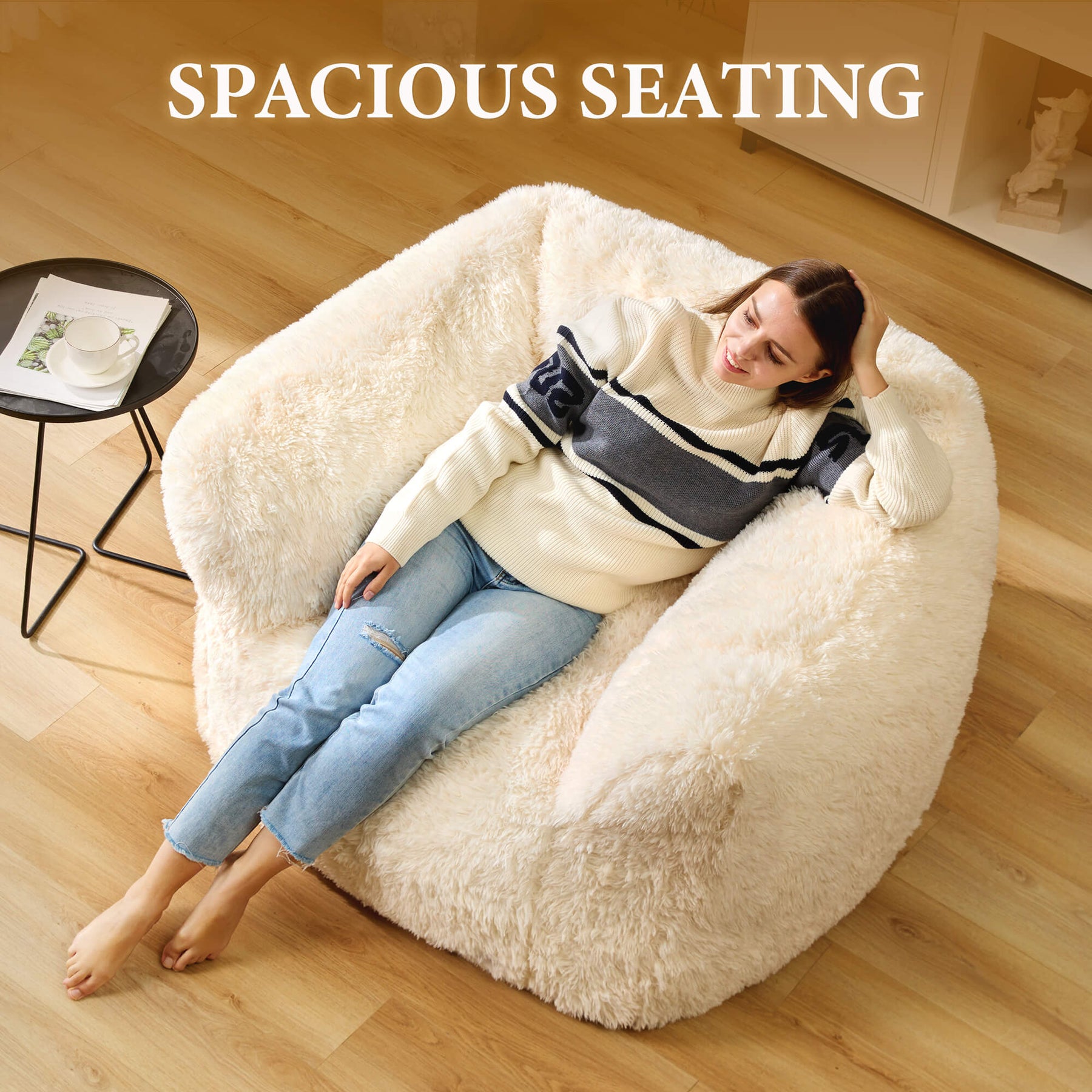 Fluffy Bean Bean Bag Lounge Kmart Faux Fur Bean Tan Bean Bag Kmart