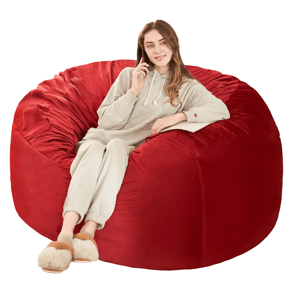 HABUTWAY® Dutch Velvet Bean Bag Chair