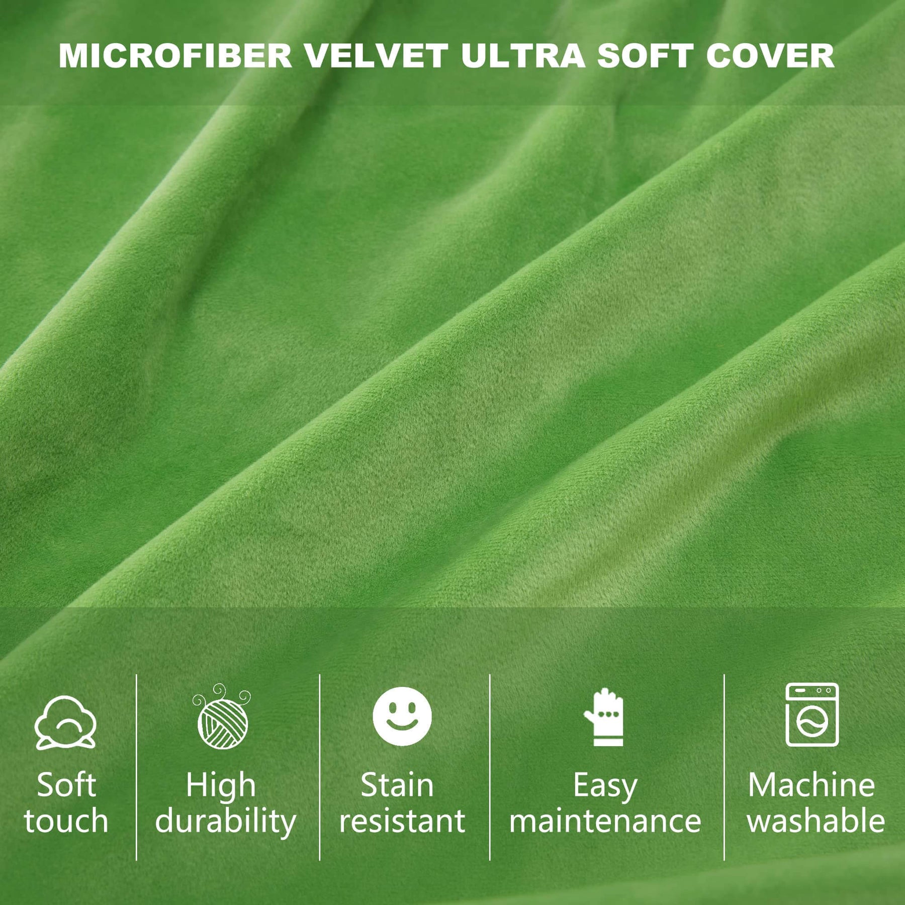 HABUTWAY® Dutch Velvet Bean Bag Chair
