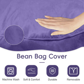 HABUTWAY® Dutch Velvet Bean Bag Chair