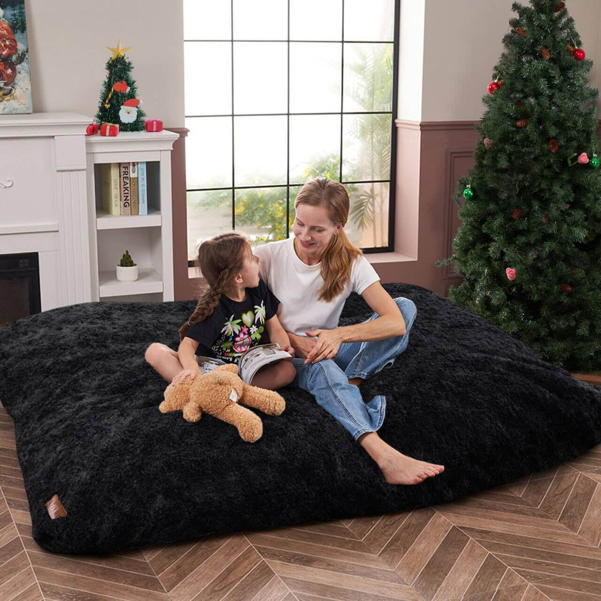 HABUTWAY® 3 in 1 Bean Bag Chair
