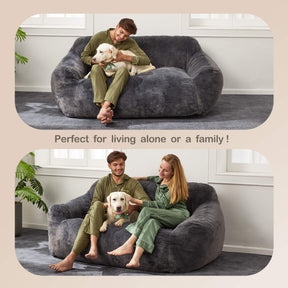 HABUTWAY® Giant Foam-Filled BeanBag Sofa